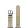 Shinola Apple Watch® Compatible|Nylon|20mm Tan Split Nylon Apple Watch Strap