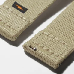 Shinola Apple Watch® Compatible|Nylon|20mm Tan Split Nylon Apple Watch Strap