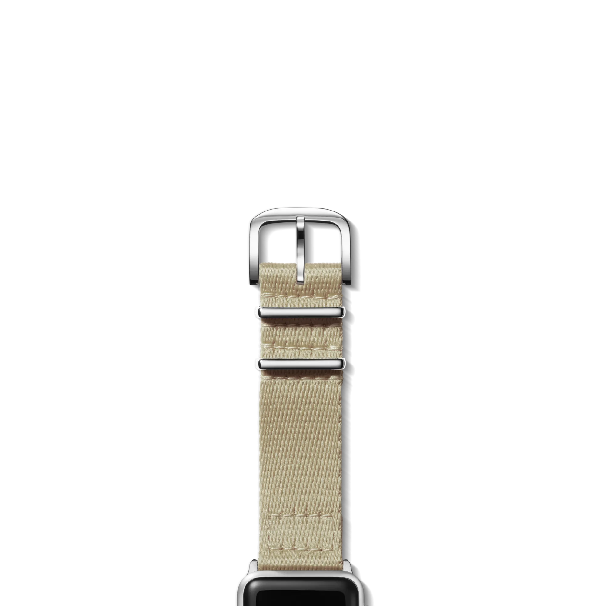 Shinola Apple Watch® Compatible|Nylon|20mm Tan Split Nylon Apple Watch Strap