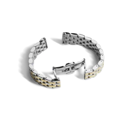 Shinola 14Mm|Metal|14mm Two-Tone 5-Link Bracelet