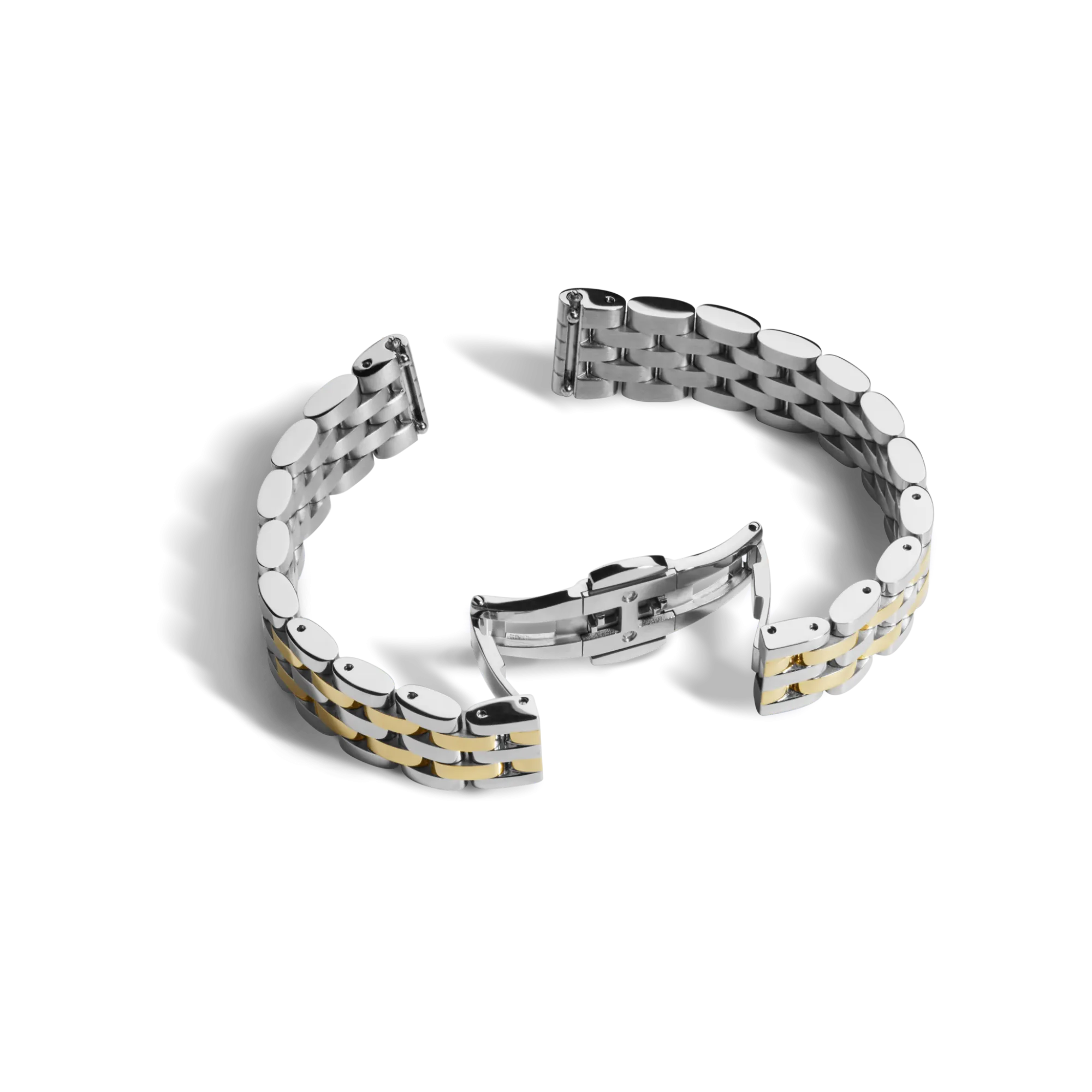 Shinola 14Mm|Metal|14mm Two-Tone 5-Link Bracelet