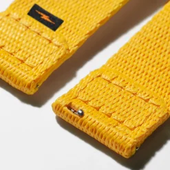 Shinola Shop All Straps|Apple Watch® Compatible|20mm Yellow Split Nylon Apple Watch Strap