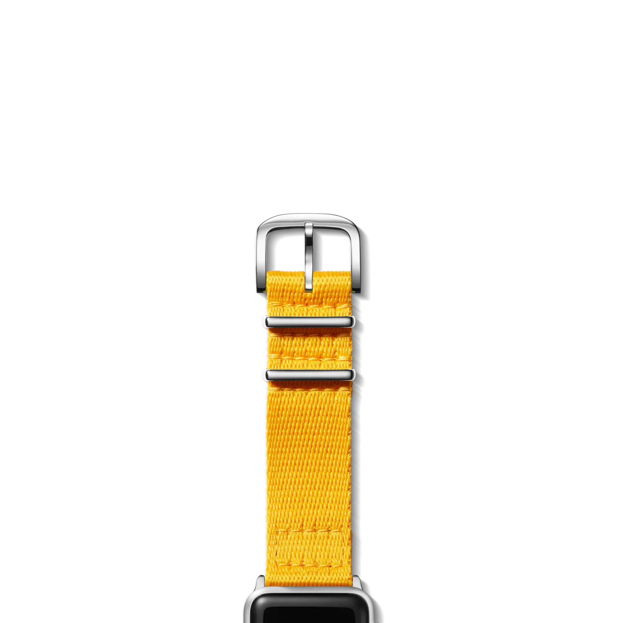 Shinola Shop All Straps|Apple Watch® Compatible|20mm Yellow Split Nylon Apple Watch Strap
