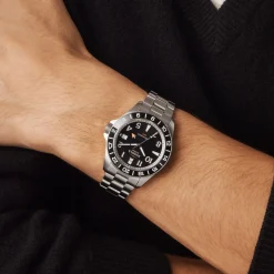 Shinola Automatic Watches|Automatic Watches|Monster GMT Automatic Watch Black