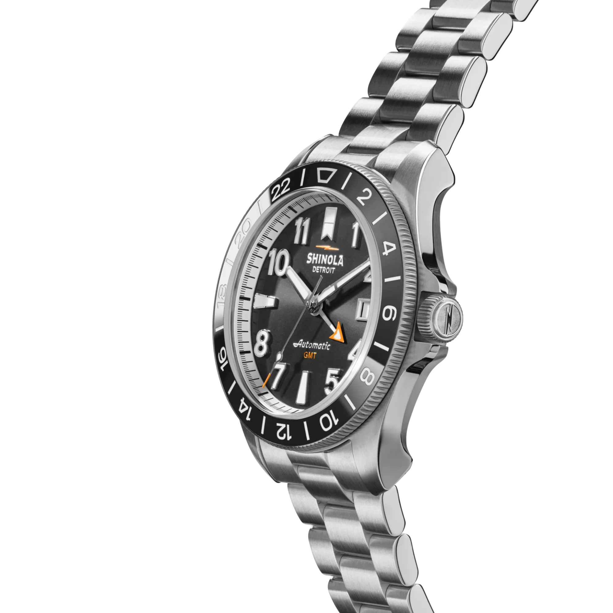 Shinola Automatic Watches|Automatic Watches|Monster GMT Automatic Watch Black