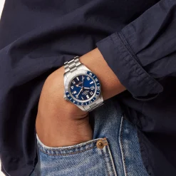 Shinola Automatic Watches|Automatic Watches|Monster GMT Automatic Watch Navy