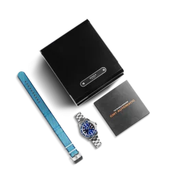 Shinola Automatic Watches|Automatic Watches|Monster GMT Automatic Watch Navy