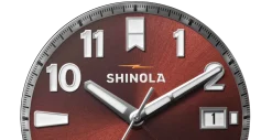 Shinola Automatic Watches|Automatic Watches|Monster GMT Automatic Watch Whiskey