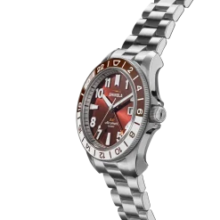 Shinola Automatic Watches|Automatic Watches|Monster GMT Automatic Watch Whiskey