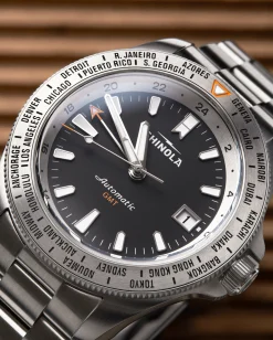 Shinola Automatic Watches|Automatic Watches|Monster Worldtimer GMT Watch