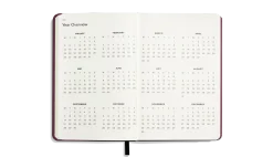 Shinola Shop All Stationery|Journals|2026 12 Month Runwell Planner Merlot