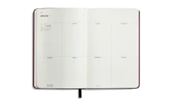 Shinola Shop All Stationery|Journals|2026 12 Month Runwell Planner Merlot