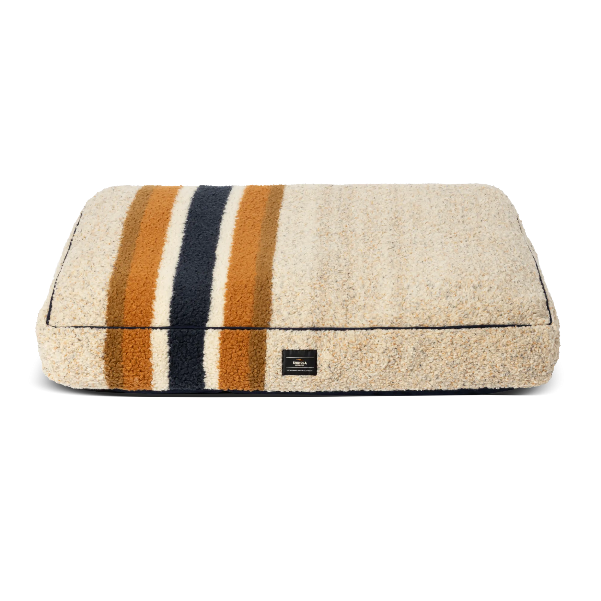 Shinola Shop All|Shop All Home|Napper Pillow Dog Bed Oat Stripe