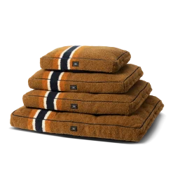 Shinola Shop All|Shop All Home|Napper Pillow Dog Bed Tan Stripe