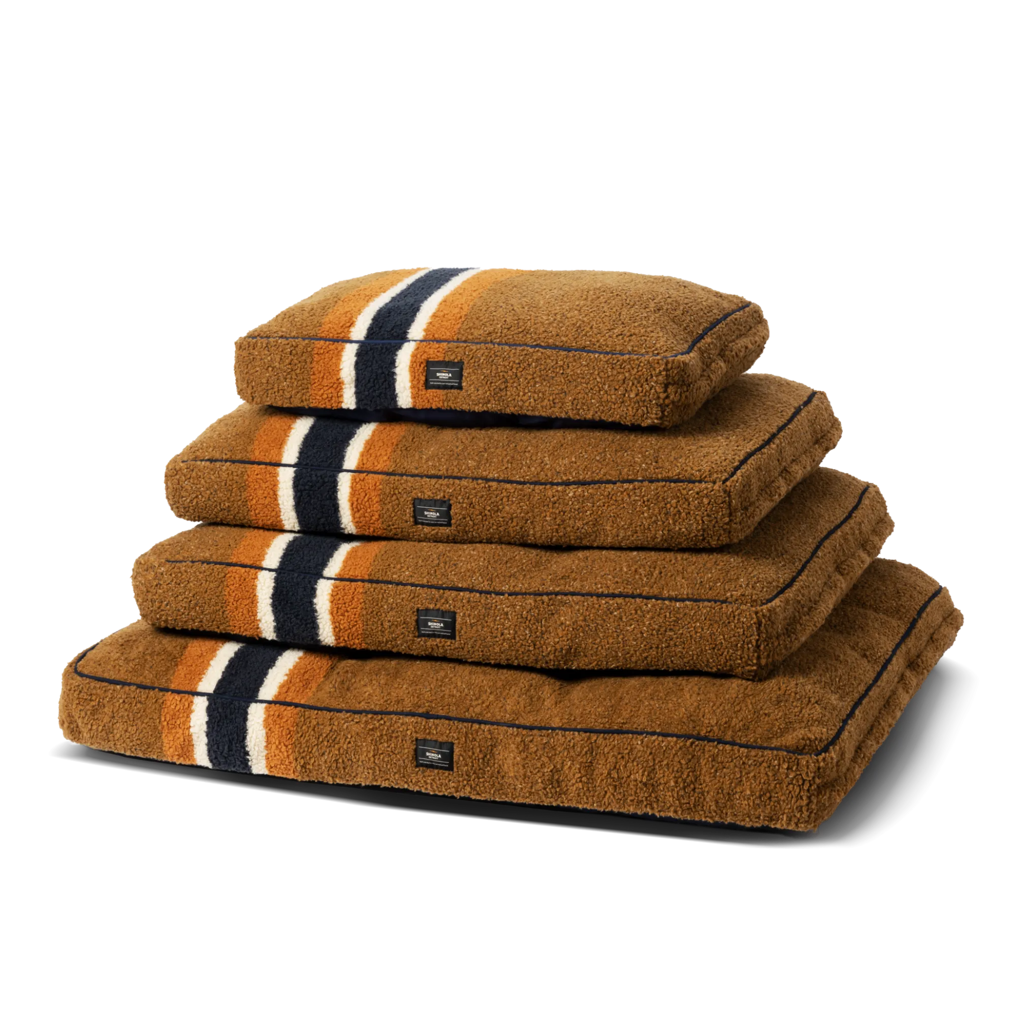 Shinola Shop All|Shop All Home|Napper Pillow Dog Bed Tan Stripe