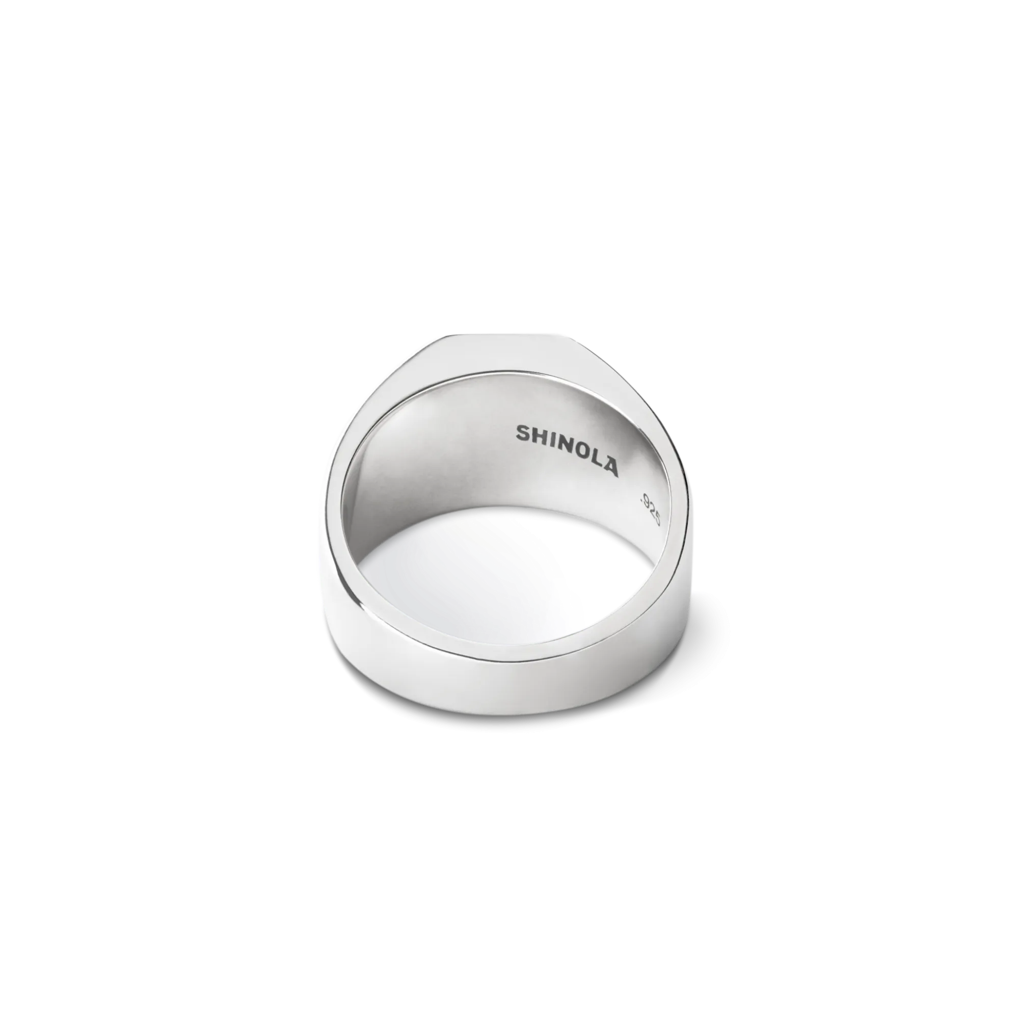 Shinola Rings|Natural Stones|Octagonal Signet Ring Lapis