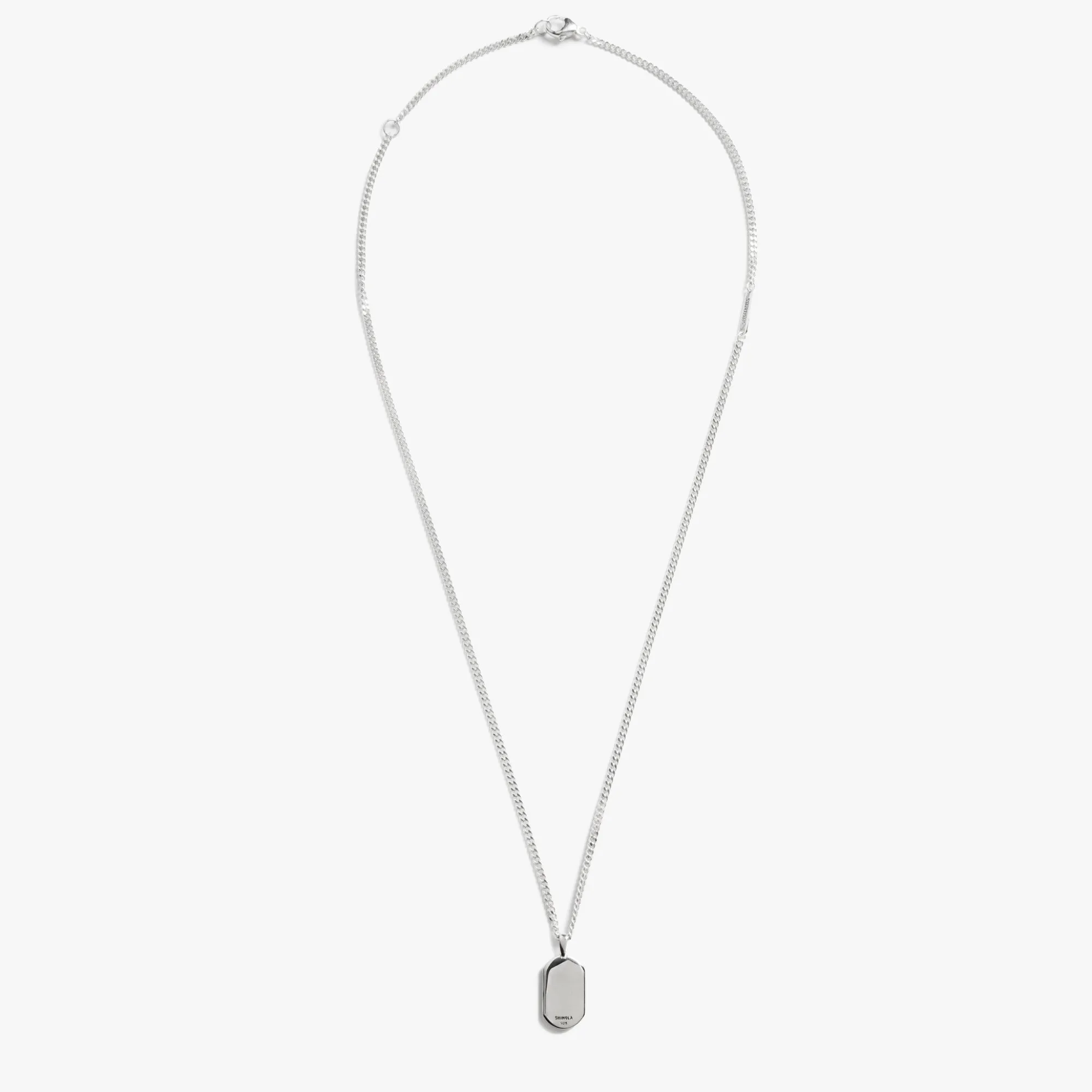 Shinola Best Sellers|Best Sellers|Onyx Tag Necklace