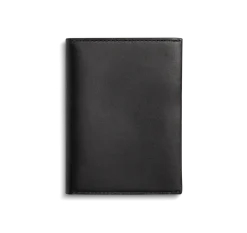 Shinola Monogrammable|Personalizable|Passport Holder Black