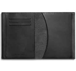 Shinola Monogrammable|Personalizable|Passport Holder Black