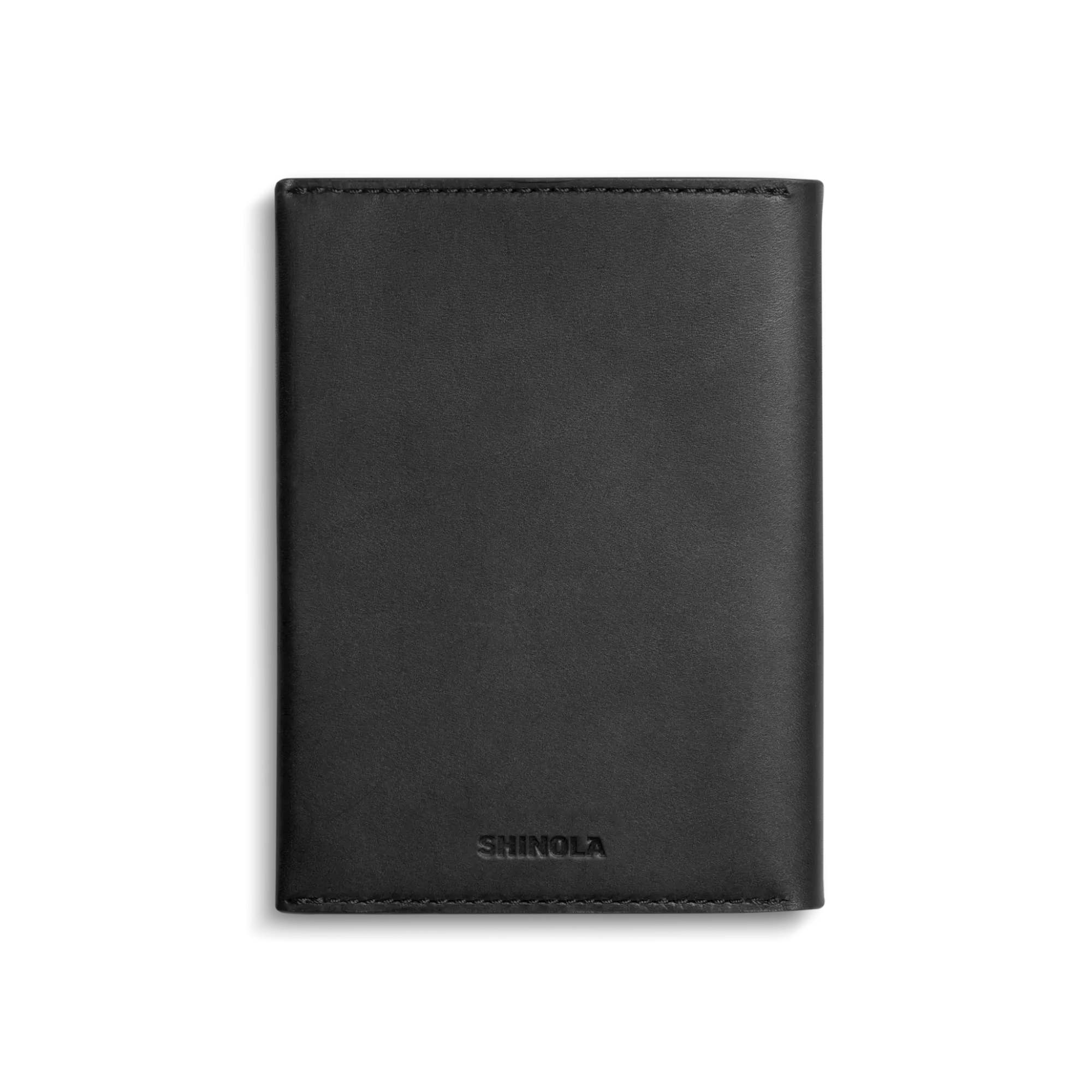 Shinola Monogrammable|Personalizable|Passport Holder Black
