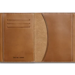 Shinola Best Sellers|Monogrammable|Passport Holder Tan