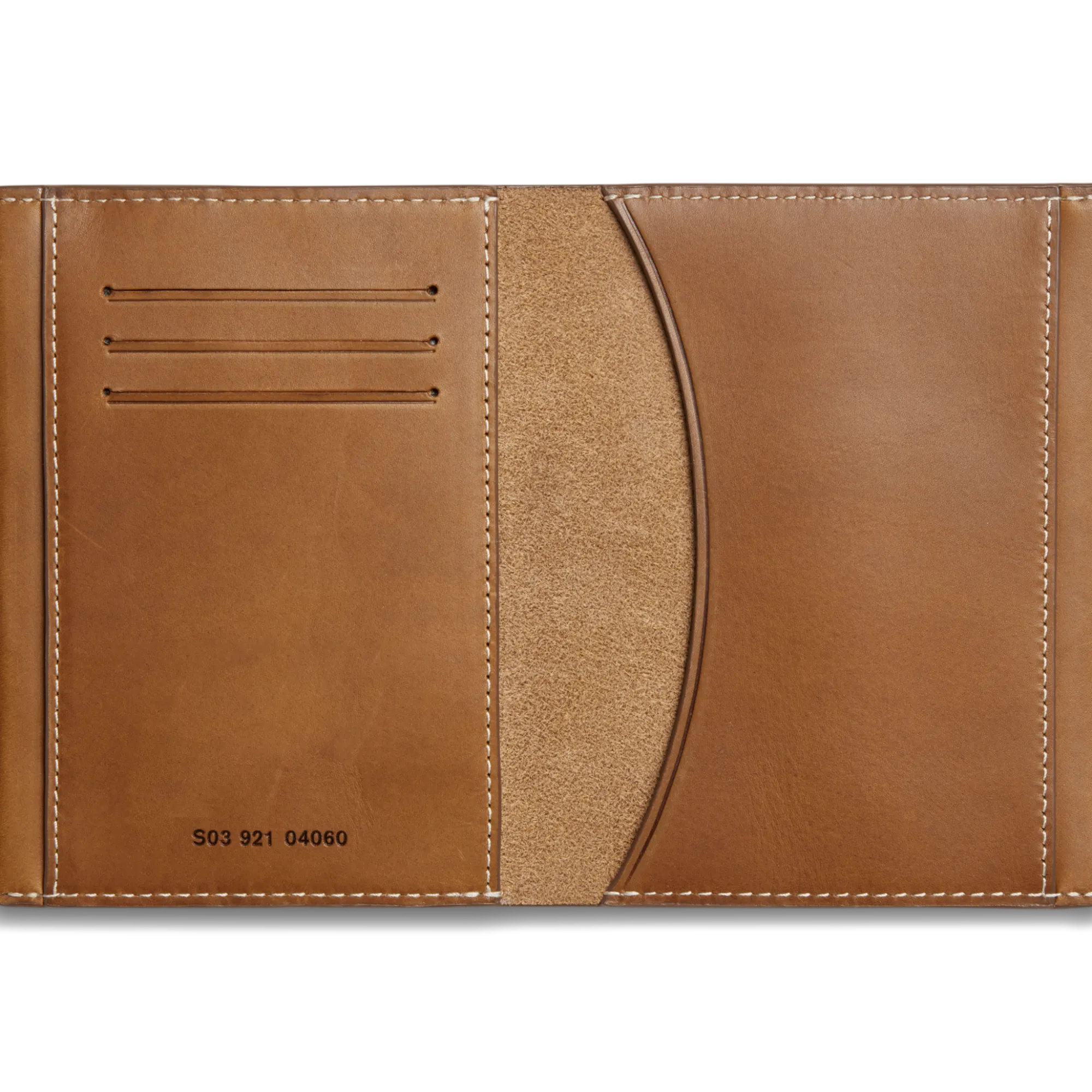 Shinola Best Sellers|Monogrammable|Passport Holder Tan