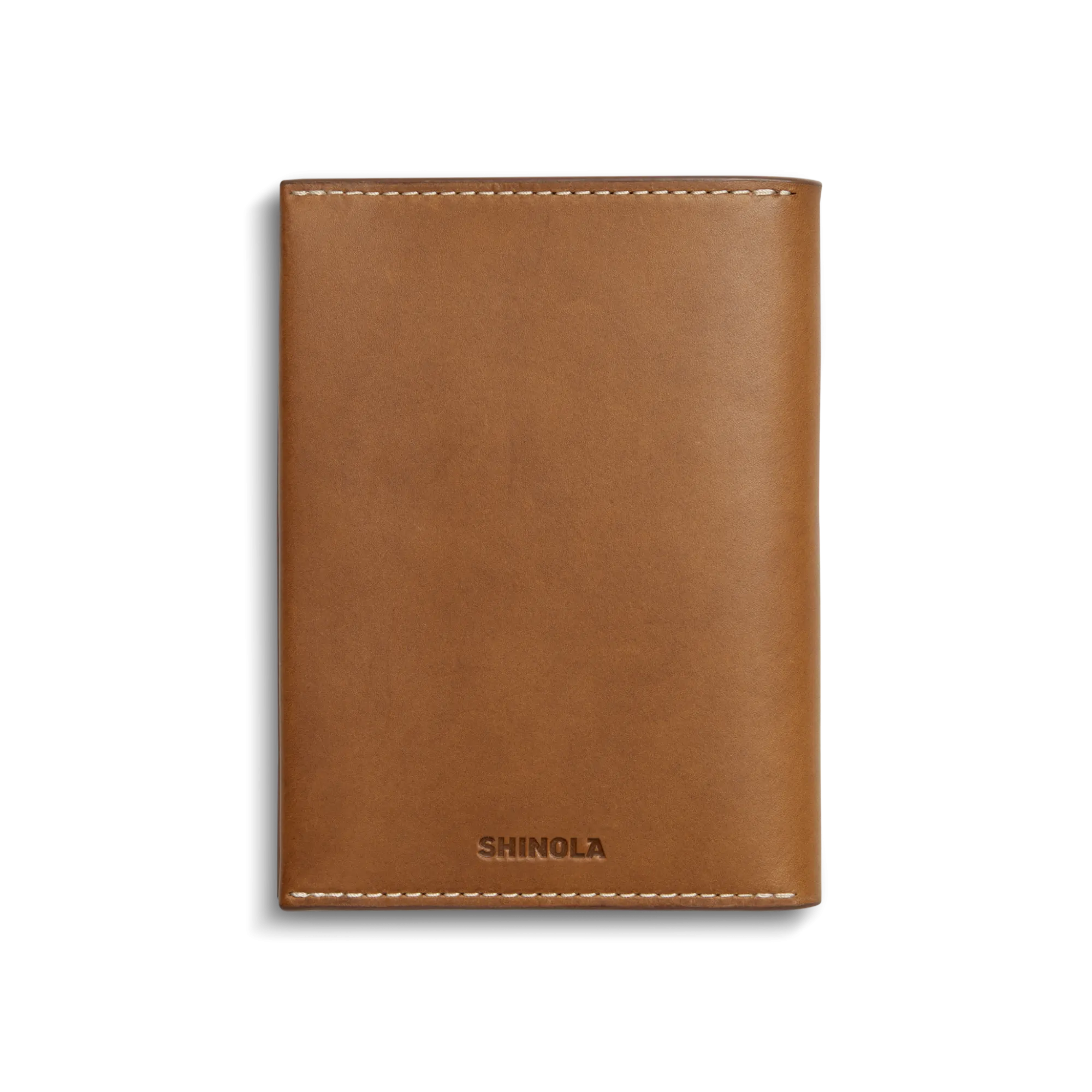 Shinola Best Sellers|Monogrammable|Passport Holder Tan