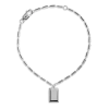 Shinola Engravable|Bracelets|Petite Rectangular Tag Chain Bracelet