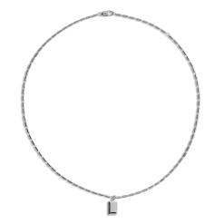 Shinola Engravable|Shop All Women'S Jewelry|Petite Rectangular Tag Necklace
