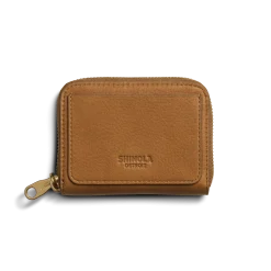 Shinola Wallets|Shop All Women'S Leather & Bags|Pocket Small Zip Around Wallet Tan