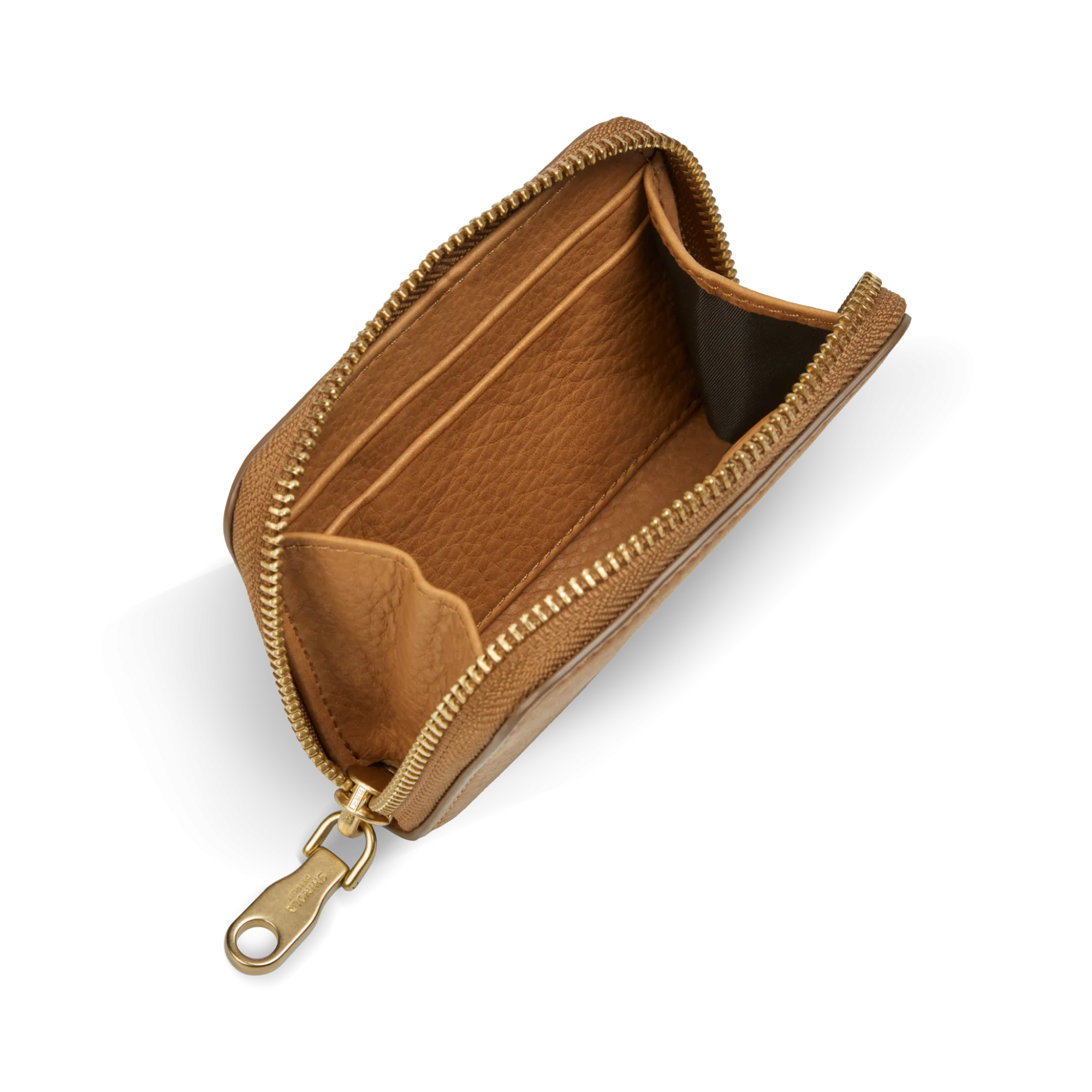 Shinola Wallets|Shop All Women'S Leather & Bags|Pocket Small Zip Around Wallet Tan