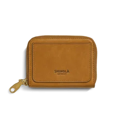 Shinola Wallets|Shop All Women'S Leather & Bags|Pocket Small Zip Around Wallet Tan