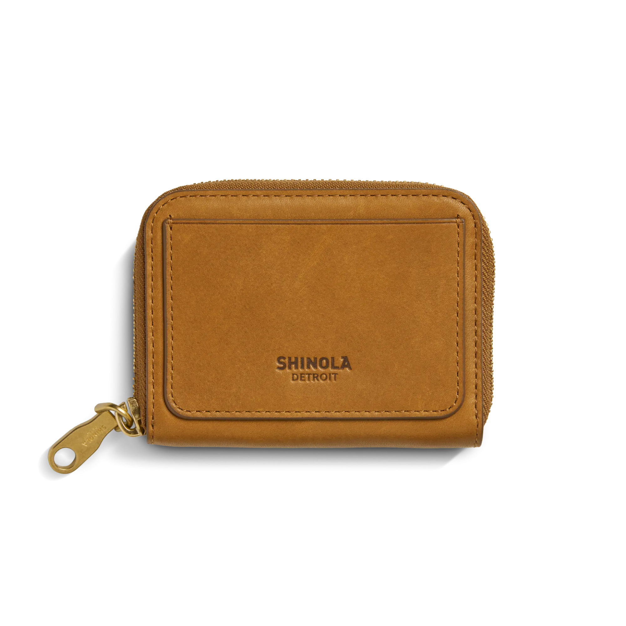 Shinola Wallets|Shop All Women'S Leather & Bags|Pocket Small Zip Around Wallet Tan