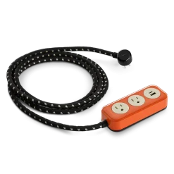 Shinola Shop All|Shop All Home|2 Port Power Supply Tangerine