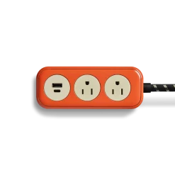 Shinola Shop All|Shop All Home|2 Port Power Supply Tangerine