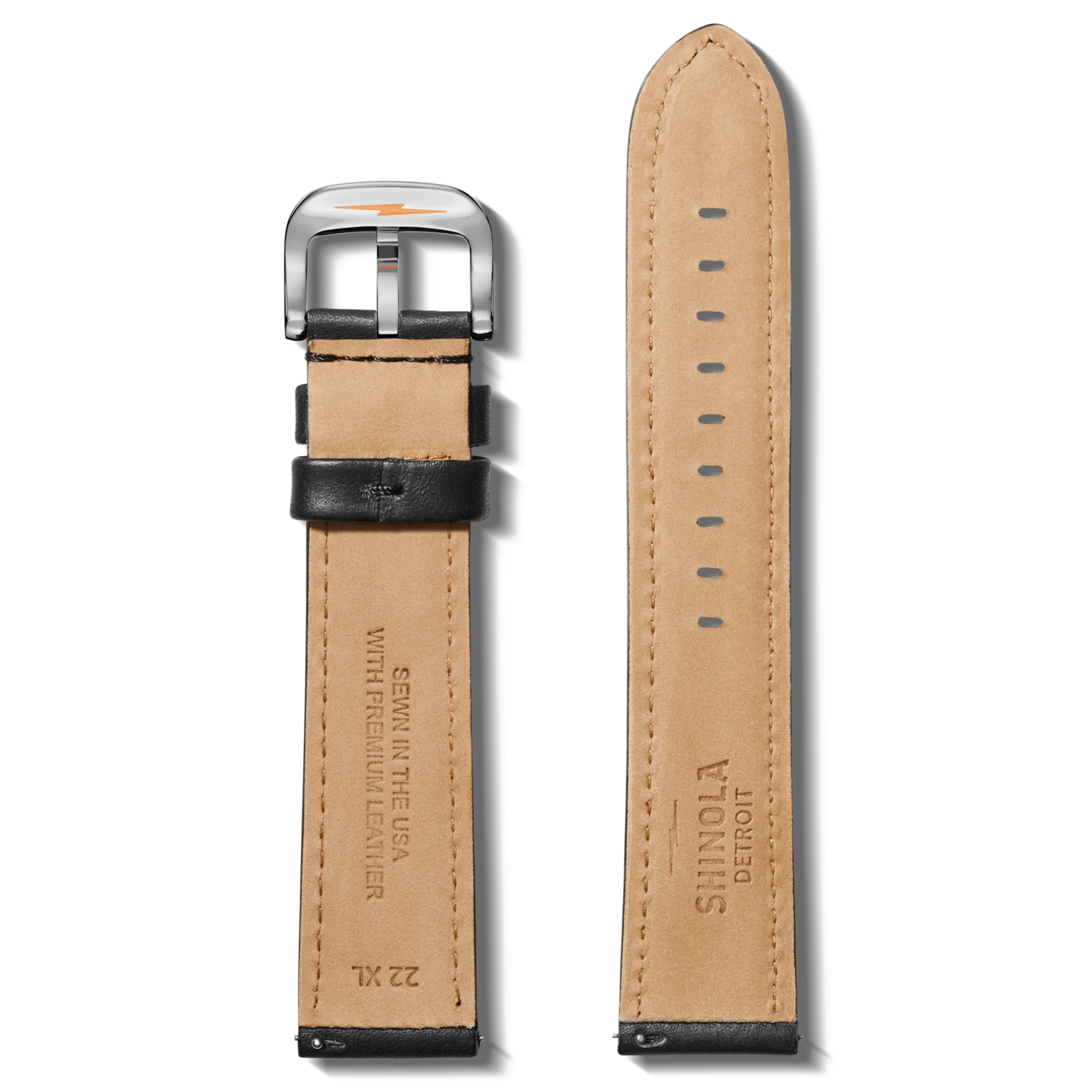 Shinola Extra Long Watch Straps|Shop All Straps|QR Strap: 22/20 XL Aniline, RR Classic, PoSS