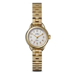 Shinola Runabout|Gold Watches|Runabout Watch Cream