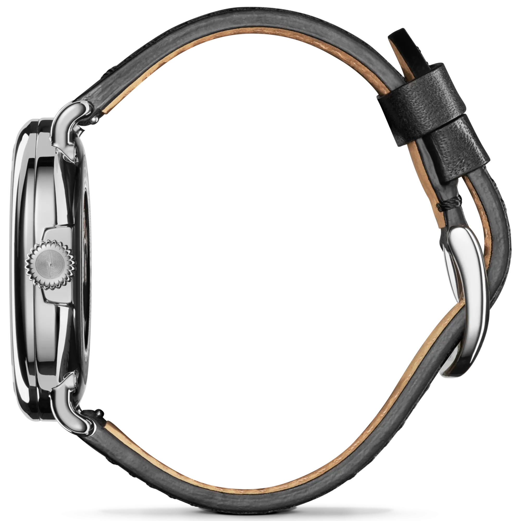 Shinola Automatic Watches|Automatic Watches|Runwell Automatic Watch Black Leather