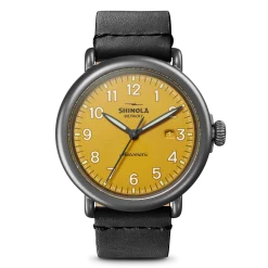 Shinola Classic Watches|Classic Watches|Runwell Automatic Watch Ochre