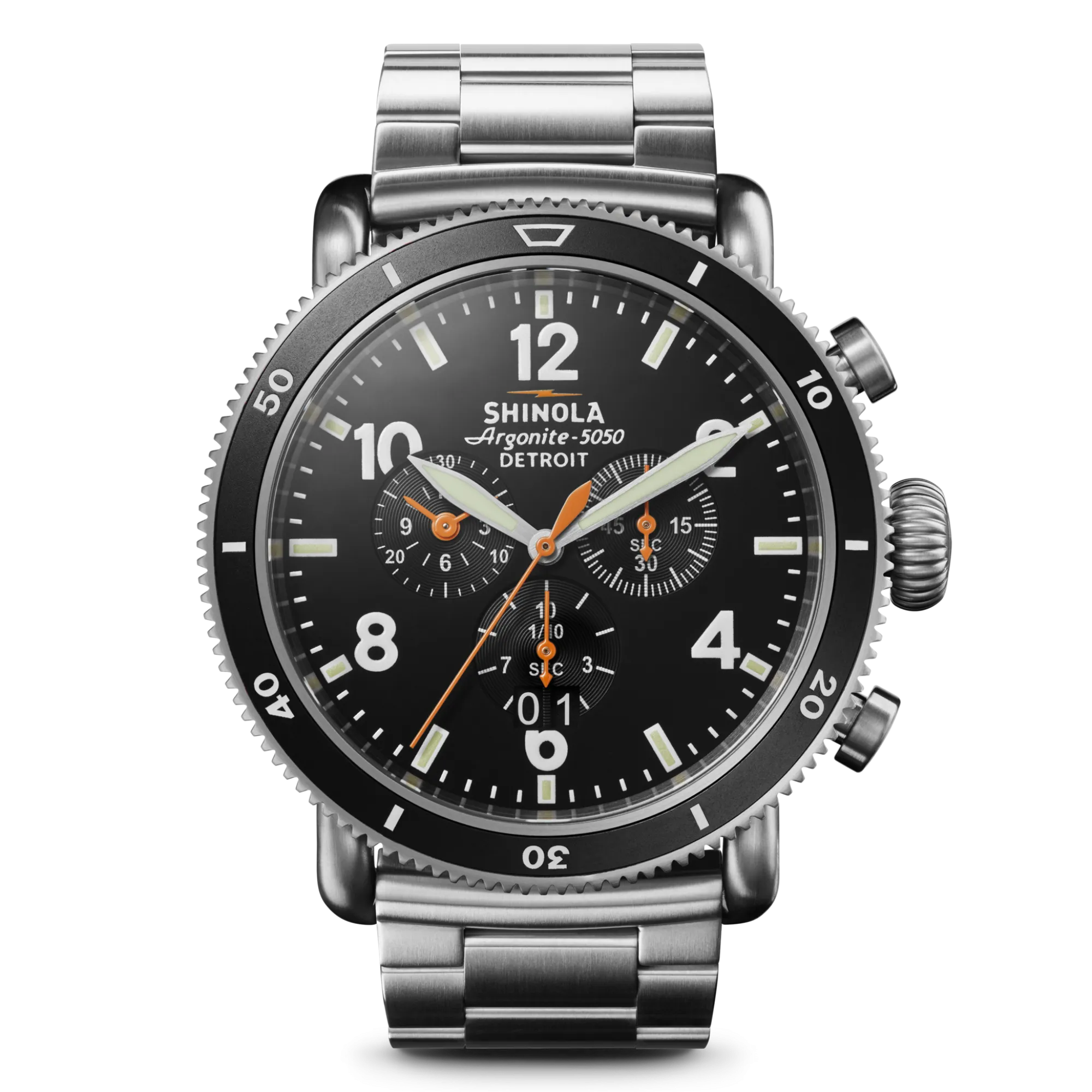 Shinola Best Sellers|Best Sellers|Runwell Black Blizzard Watch