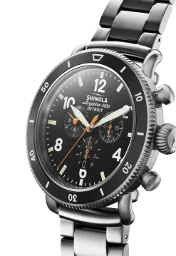 Shinola Best Sellers|Best Sellers|Runwell Black Blizzard Watch