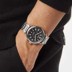 Shinola Chronograph Watches|Classic Watches|Runwell Chronograph Watch Black