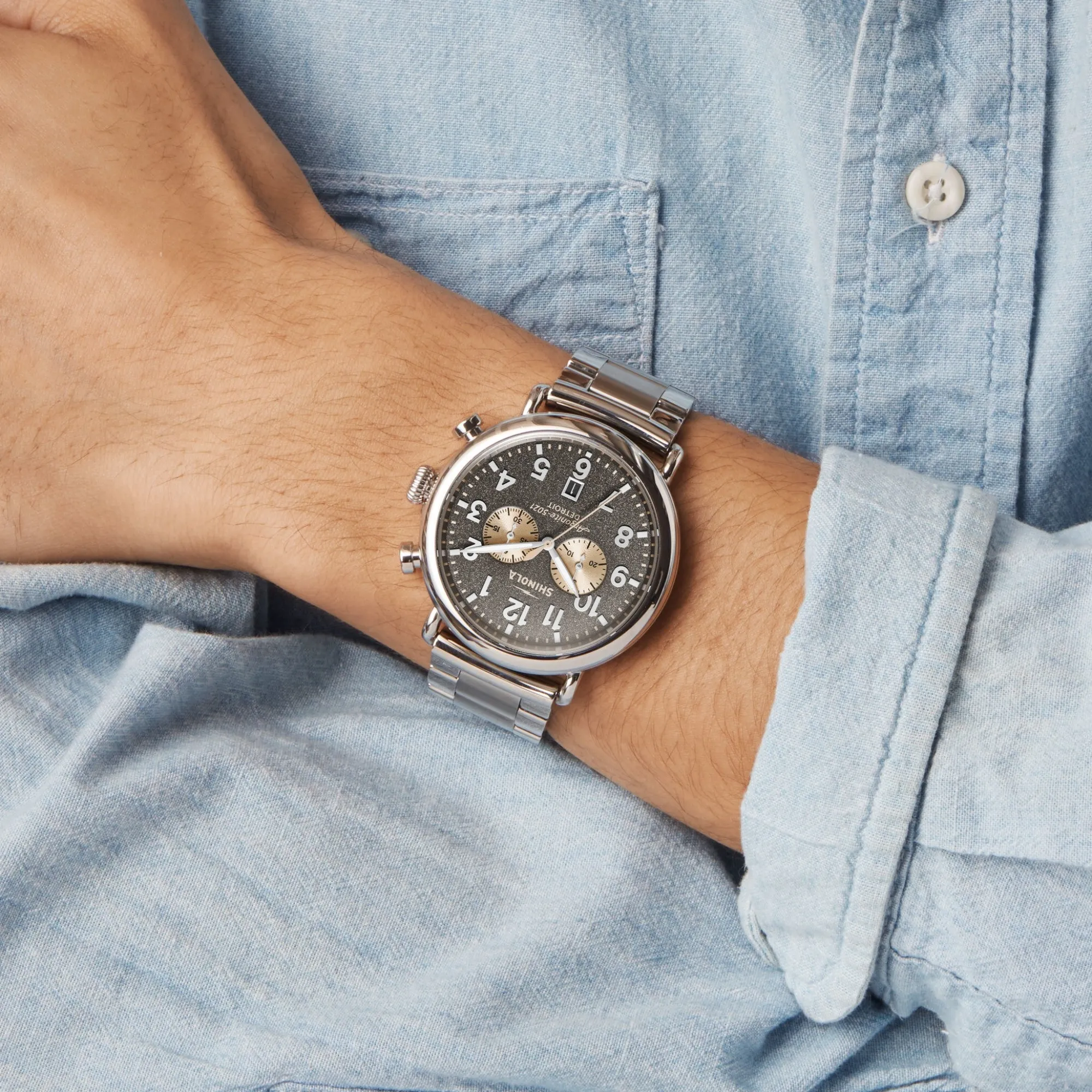 Shinola Best Sellers|Best Sellers|Runwell Chronograph Watch Cool Gray