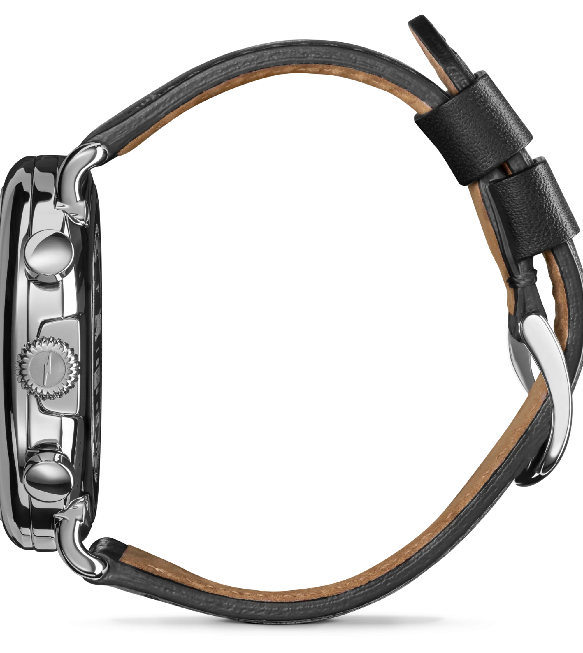 Shinola Chronograph Watches|Classic Watches|Runwell Chronograph Watch Glossy Black