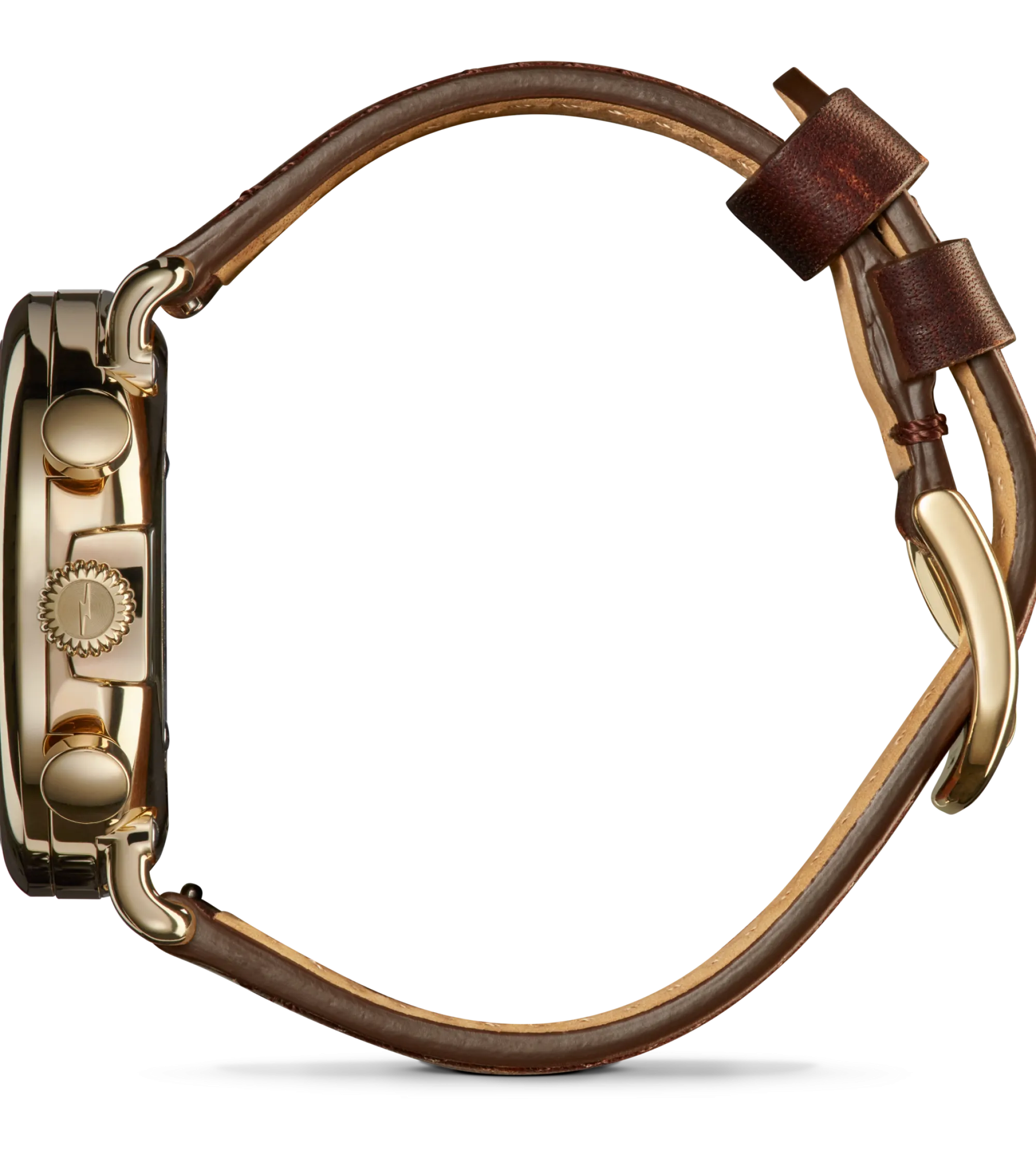 Shinola Gold Watches|Best Sellers|Runwell Chronograph Watch Ivory