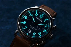 Shinola Chronograph Watches|Classic Watches|Runwell Chronograph Watch Midnight Blue