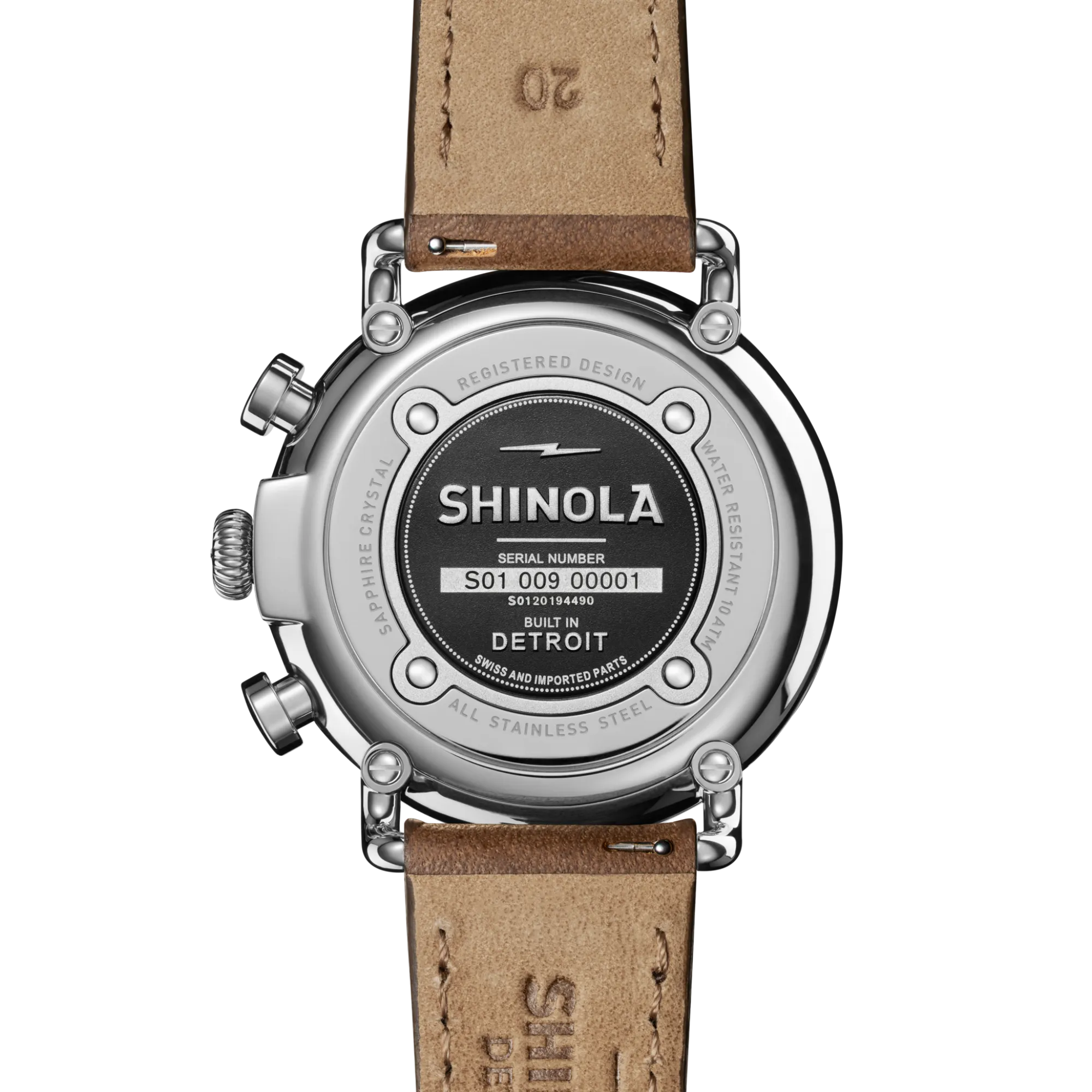 Shinola Chronograph Watches|Classic Watches|Runwell Chronograph Watch Midnight Blue