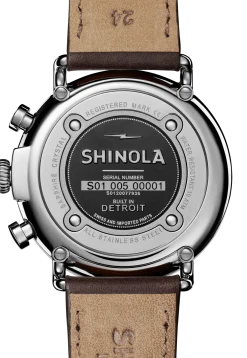 Shinola Chronograph Watches|Classic Watches|Runwell Chronograph Watch Silver