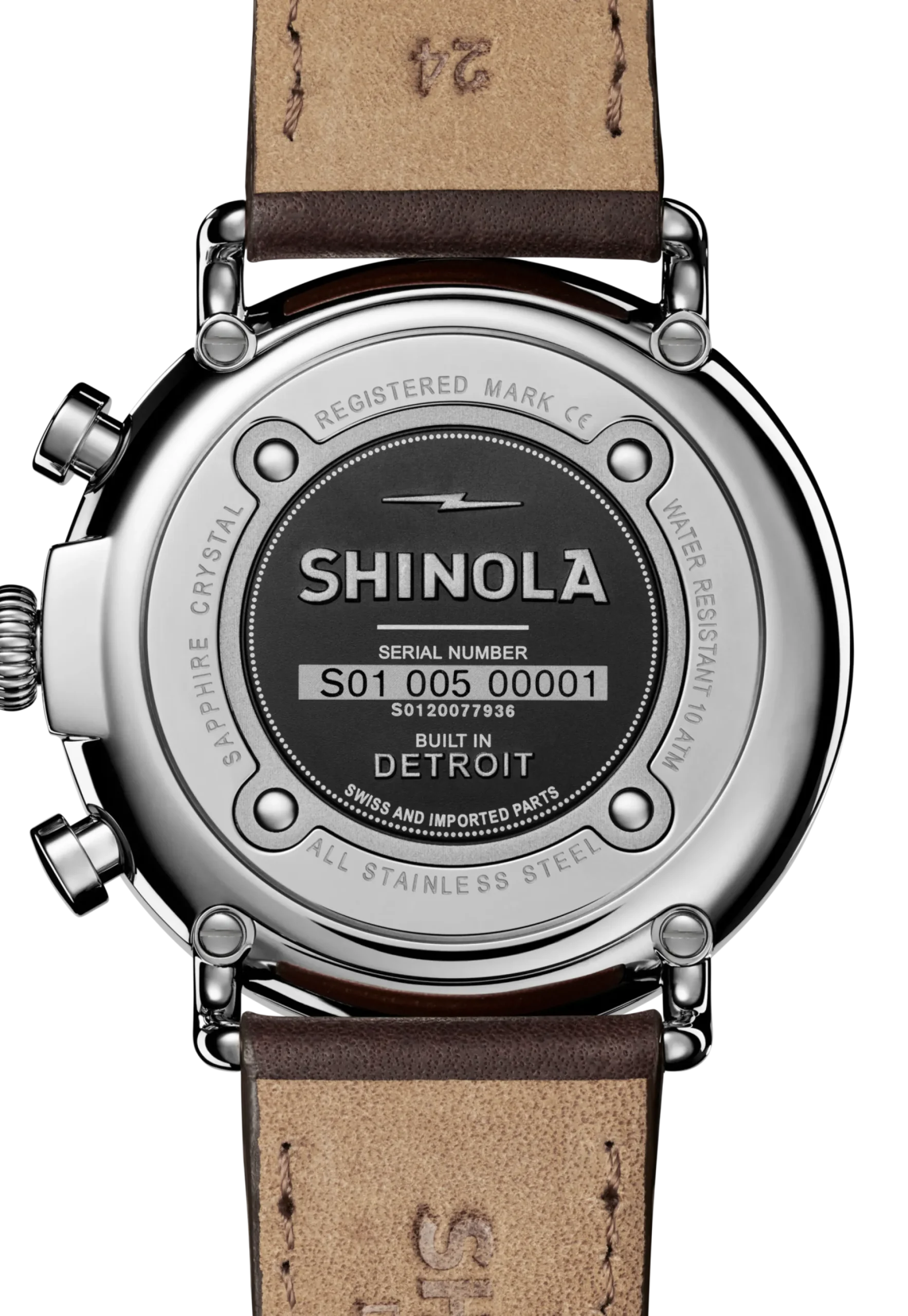 Shinola Chronograph Watches|Classic Watches|Runwell Chronograph Watch Silver