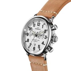 Shinola Chronograph Watches|Classic Watches|Runwell Chronograph Watch White